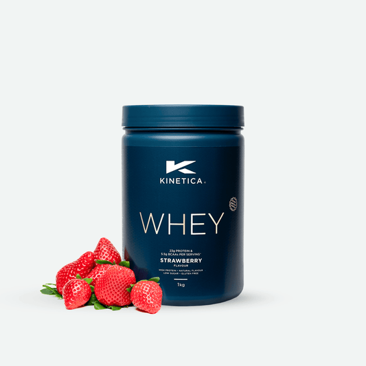 Whey Protein Strawberry 1kg - #kinetica-sports#