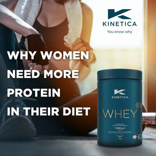 Why Women Need More Protein In Their Diet - Kinetica Sports