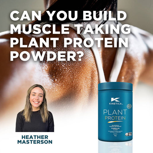 Can you Build Muscle Taking Plant Protein Powder?
