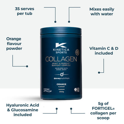 Collagen Powder Joint* & Muscle** Support Complex - 350g - Orange