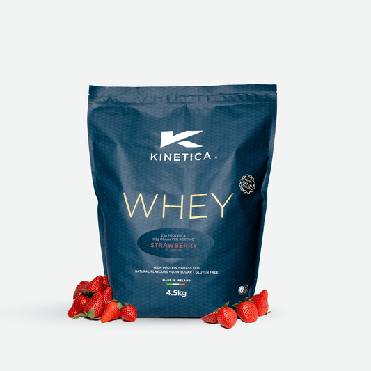 Whey Protein Strawberry 4.5kg - #kinetica-sports#