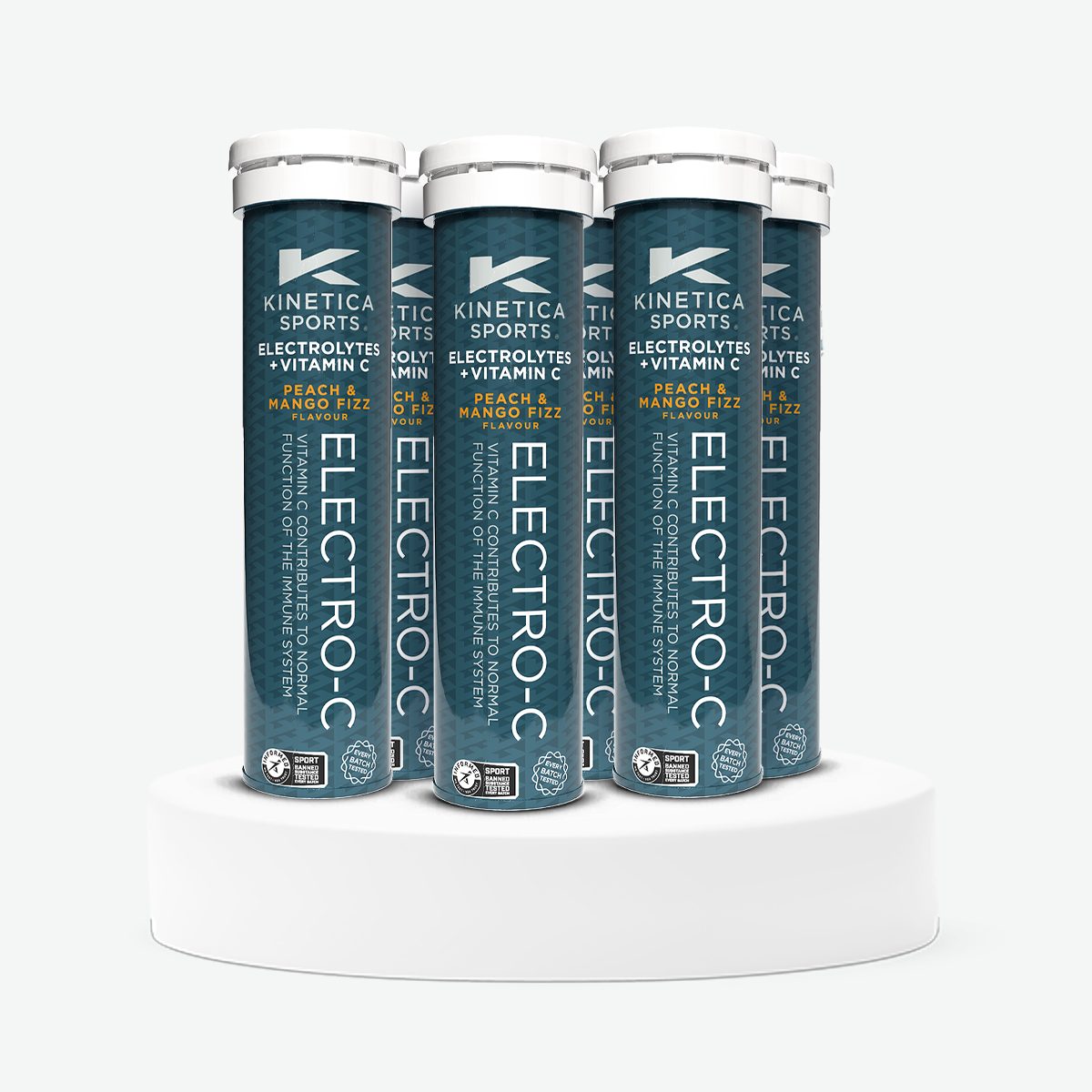 Electro-C Peach & Mango 6 pack