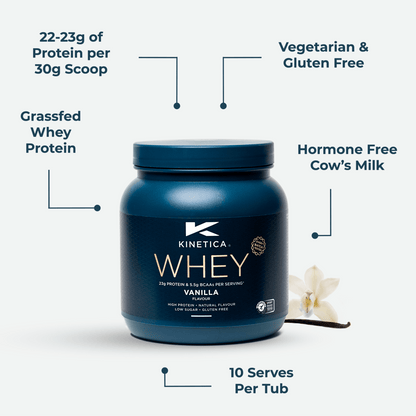 Whey Protein Vanilla 300g - #kinetica-sports#