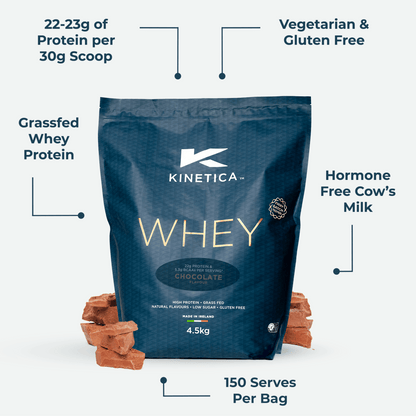 Whey Protein Chocolate 4.5kg - #kinetica-sports#