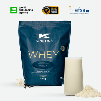 Whey Protein Vanilla 4.5kg - #kinetica-sports#