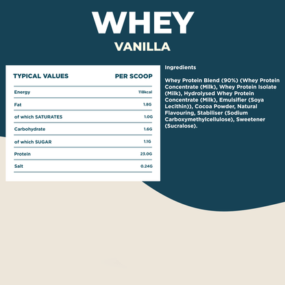 Whey Protein Vanilla 2.27kg - #kinetica-sports#