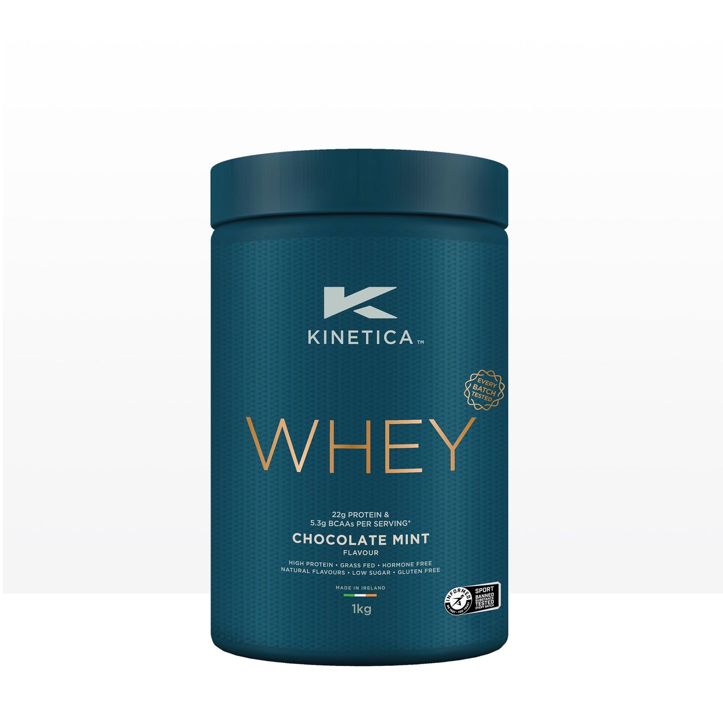 Whey protein powder, chocolate mint protein powder, trusted by professional athletes, WADA tested,
