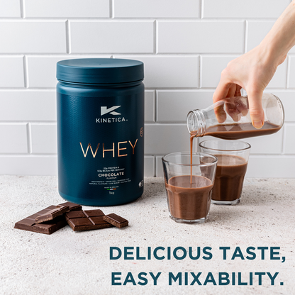 Whey protein powder, chocolate mint protein powder, delicious taste, easy mixability
