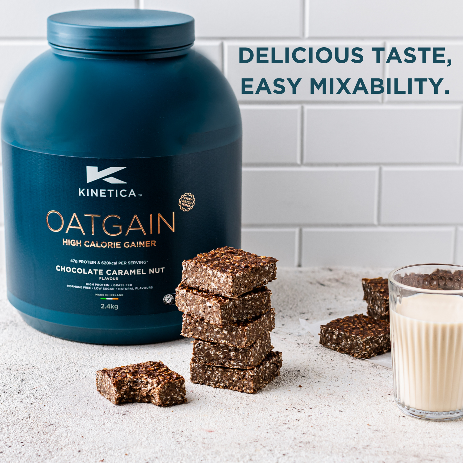 Kinetica Oatgain, mass gainer,protein powder, high calorie shake