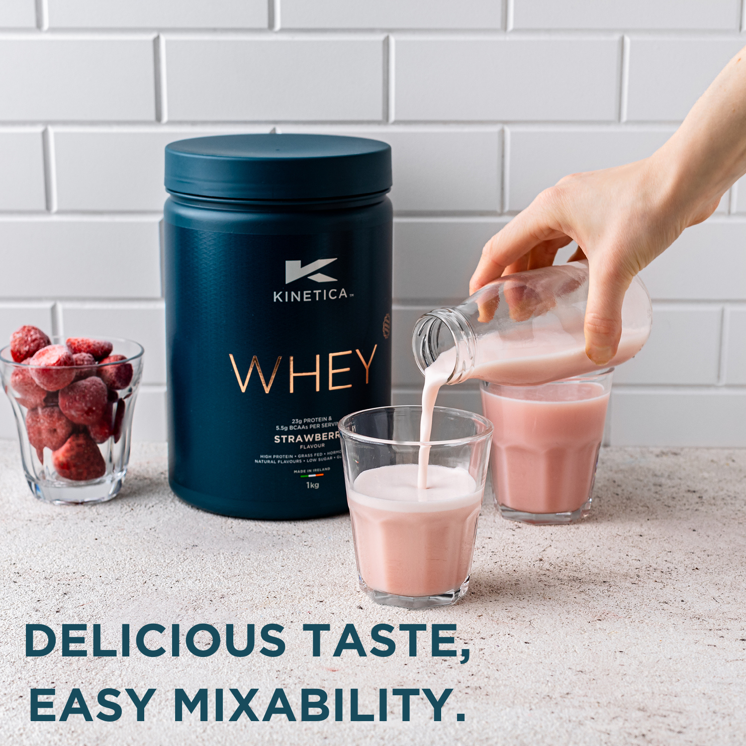 Whey Protein Strawberry 2.27kg